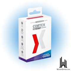 CORTEX MATTE RED SLEEVES (100)